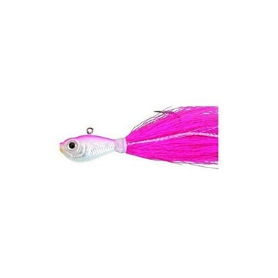 Bucktail Jig-Pack of 1, Pink, 6-Ounce