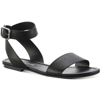 

Женские сандалии Sun + Stone Miiah из искусственной кожи с пряжкой на щиколотке, повседневные плоские сандалии BHFO 8367, Miiah