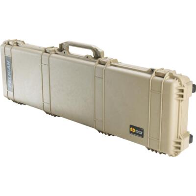Оружейный кейс Pelican 1750 Travel Vault с поролоновой вставкой, желто-коричневый