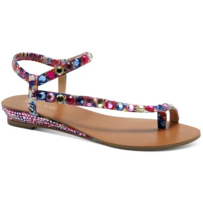 Thalia Sodi Womens Izabel Multi Wedge Sandals Shoes 7 Medium (B,M) BHFO 6803