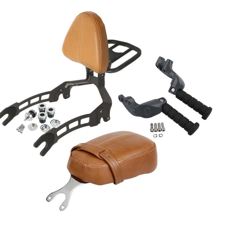 Sissy Bar Rack/Spools/FootPegs Mount/Pillion Seat Fit For Indian Scout Sixty ABS