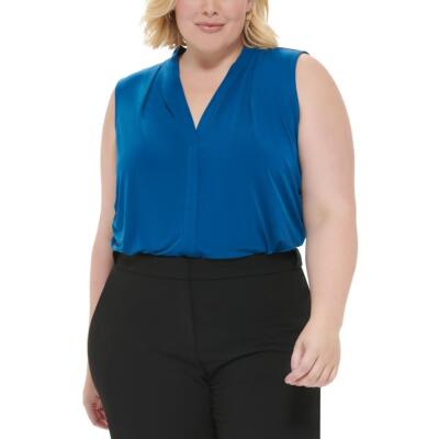 

Calvin Klein Женская майка без рукавов с v-образным вырезом Plus BHFO 0850, Regatta