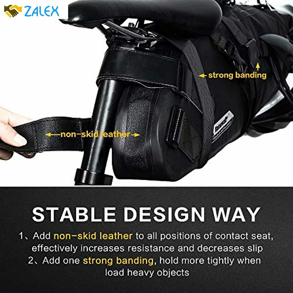 rhinowalk saddle bag