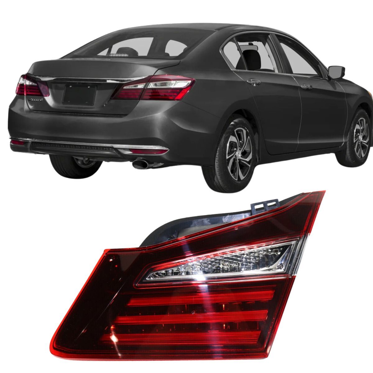 For 2016-2017 Honda Accord Sedan Passenger Inner Tail Light HO...