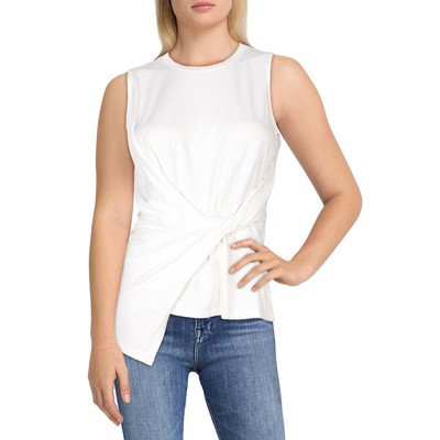 Kobi Halperin Женский пуловер Emilee White Twist, топ, блузка, рубашка XS BHFO 5079