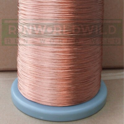Litz Wire 30/38 Enameled copper wire twisted-pair AWG38 X 30 Strands