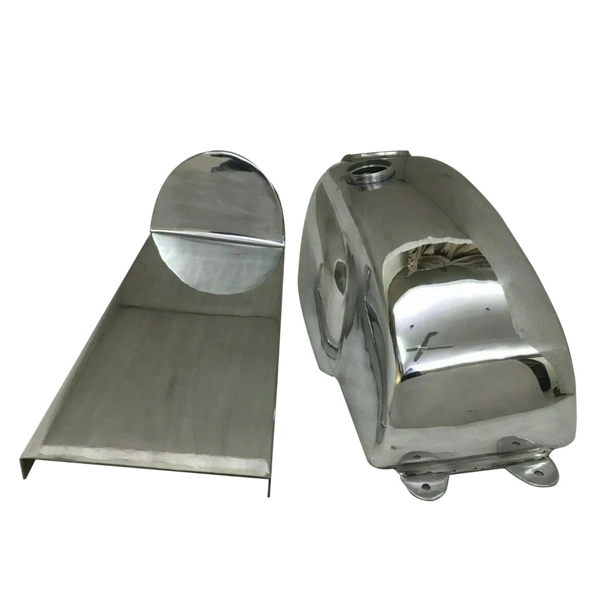 Honda CB XS Manx Type Aluminum Alloy Cafe Racer Fuel Gas Petrol Tank+Seat 