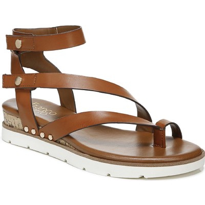 Женские босоножки на танкетке Franco Sarto Daven Tan 8.5 Medium (B,M) BHFO 4641
