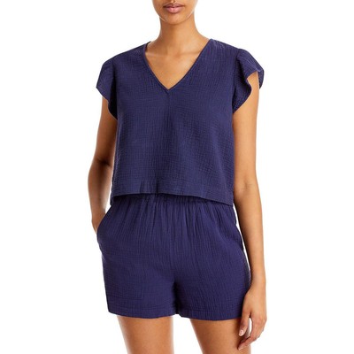 

Женская рубашка-блузка с газовыми рукавами Rails Top BHFO 3462, Admiral blue