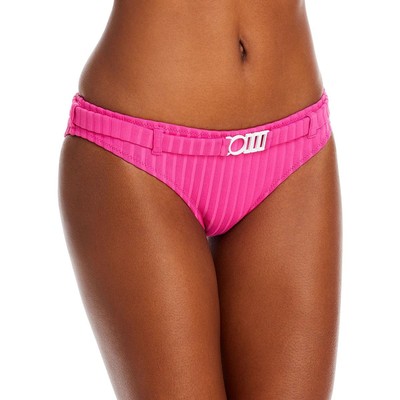 

Женские однотонные и полосатые вязаные плавки Rachel с поясом и разделителями BHFO 8047, Orchid