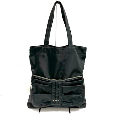 Auth TOCCA - Black Nylon Tote Bag