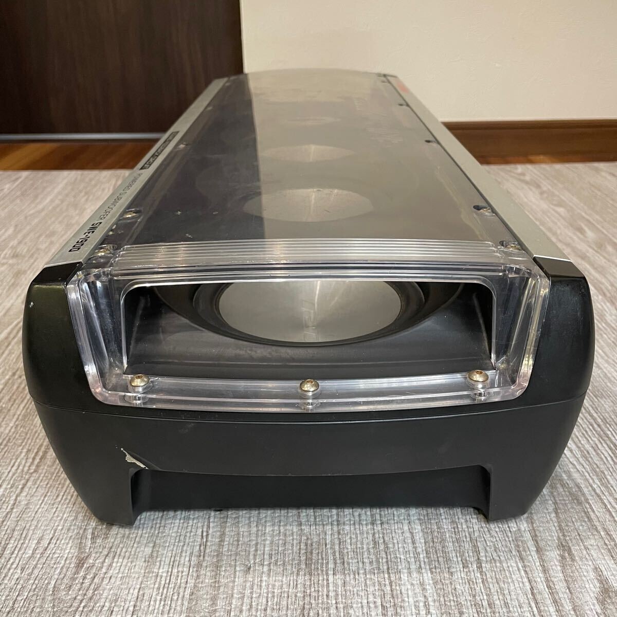 【良好】ALPINE SWE-1900 アンプ内蔵サブウーファー 350W 2025年最新】ALPINE swe-1900の人気アイテム - メルカリ