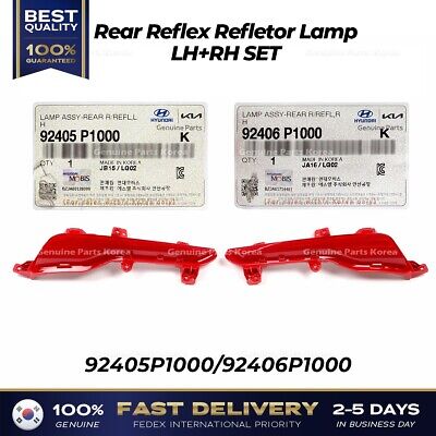 ⭐Genuine⭐ Rear Reflex Refletor Lamp LH RH SET for Kia Sportage