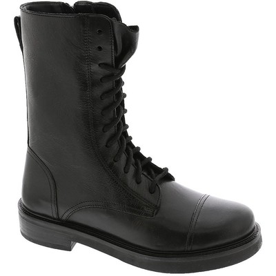 Женские ботинки Steve Madden DAWSYN черного цвета в армейском стиле на шнуровке 7 Medium (B,M) BHFO 8547