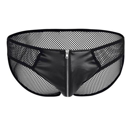 Men's Underwear Bikini Briefs Sheer Mesh See through Pouch Panty Thong