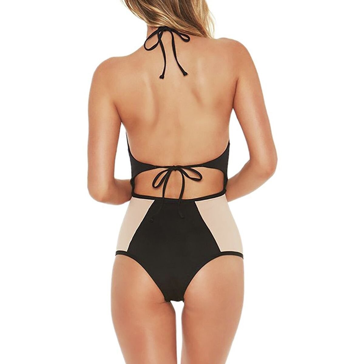 L*Space 159681 Women's Maios Fireside Cheeky Sz. 4 One Piece Swimwear