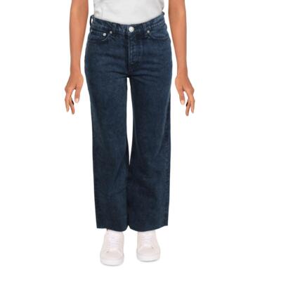 

Женские классические прямые джинсы Rag - Bone Ruth Blue со сверхвысокой посадкой  BHFO 0304, Bridle trail
