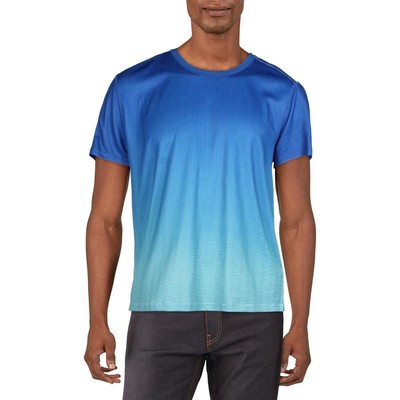 

Мужские синие влагоотводящие рубашки и топы с круглым вырезом Ideology Athletic  BHFO 5138, Deep cobalt combo, 100147644MN