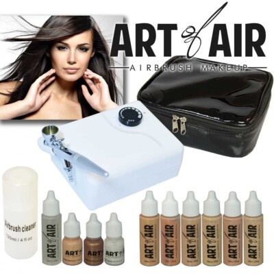 Complexion Professional Airbrush Cosmetic Makeup System Art to Air - Fair to Med