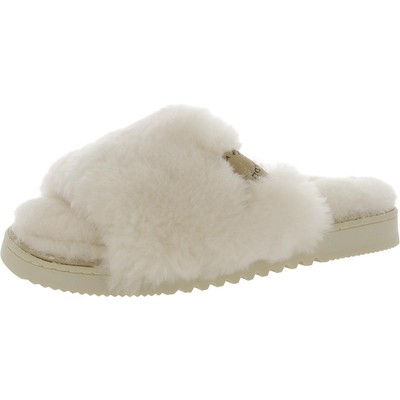

Женские шлепанцы Fireside by Dearfoams цвета слоновой кости 8,5, средние (B,M) BHFO 4307, Natural