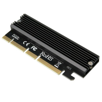 M.2 PCIe NVMe SSD to PCI-E Express 3.0 X4 X8 X16 Adapter Card Full Speed 2280 mm