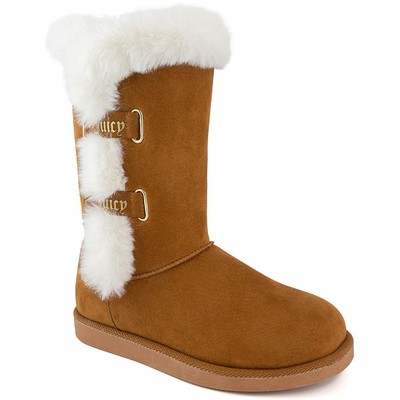 

Женские коричневые зимние и зимние ботинки Juicy Couture с кодеком 9 Medium (B,M) BHFO 0289, J-cognac micro