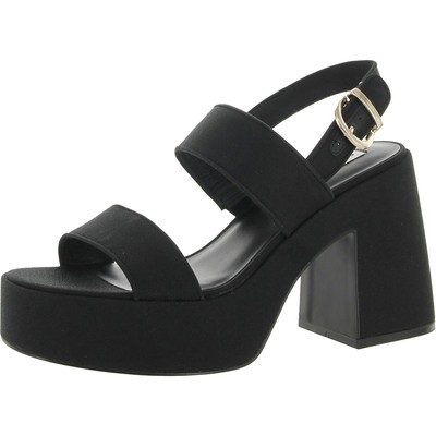 

Женские туфли на танкетке Steve Madden Valory с открытым носком и блочным каблуком BHFO 2070, Valory