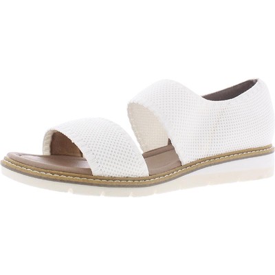 

Женские белые босоножки на танкетке Adam Tucker Me Too Austyn 7.5 Medium (B,M) BHFO 7907, Белый