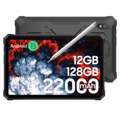 Blackview Active 8 Rugged Tablet 12GB+128GB 10.36'' 2.4K 22000mAh 33W Android 13