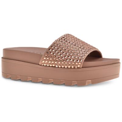 

Wild Pair Женские сандалии на платформе со стразами на возвышении 2 Туфли BHFO 8571, Elevated 2