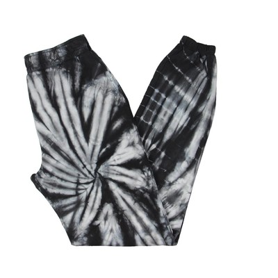 

Черные женские удобные брюки-джоггеры Year of Ours стрейч Tie Dye  BHFO 9119, Белый