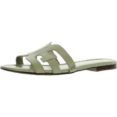 

Sam Edelman Womens Bay Slip On Open Toe Casual Flat Sandals Shoes BHFO 2729, Bay