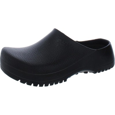 

Женские черные нескользящие сабо Birkenstock 38, средние (B,M) BHFO 2792, Черный, BHFO