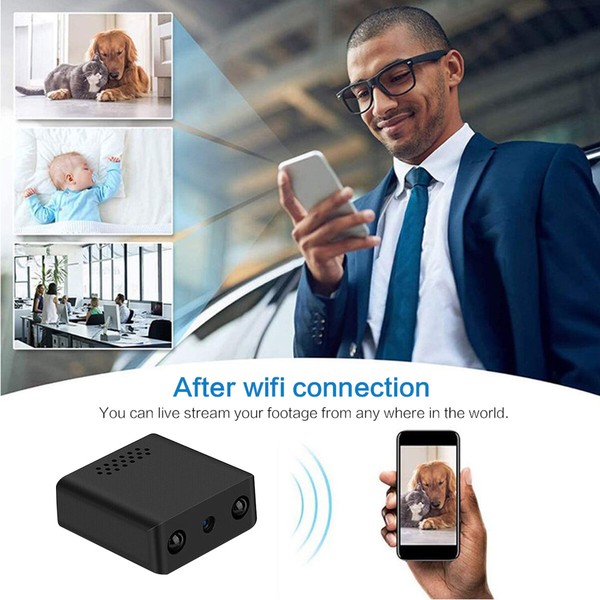 Mini Camera WiFi 1080P HD Home PIR DVR Camcorder Night Vision Home Security Cam - Image 4