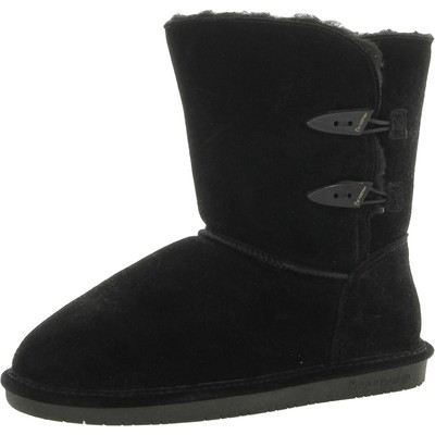 

Женские черные зимние и зимние ботинки Bearpaw Abigail Wide, ширина 11 (C, D, W) BHFO 8583, Black ii