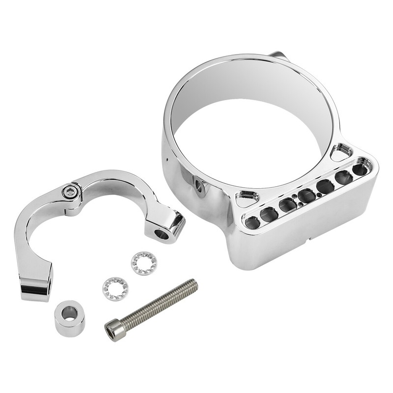 Chrome Speedometer Relocation Mount Bracket For Harley Sportster XL 883