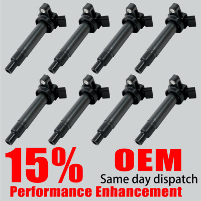 8X OEM Ignition Coil For Lexus GS430 Toyota Tundra Sequoia V8 90919-02230 UF230