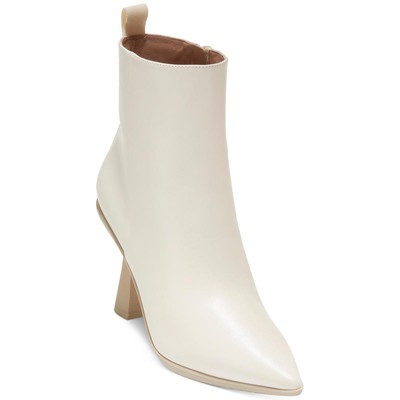 Женские белые кожаные ботильоны Cole Haan, размер 6,5, средний (B, M), BHFO 2579