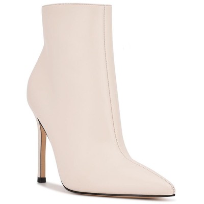 Женские кожаные ботинки на каблуке Nine West Farrah BHFO 5237