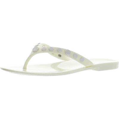 

Женские шлепанцы цвета слоновой кости Tory Burch с шипами 7, средний (B,M) BHFO 9093, Цвет слоновой кости
