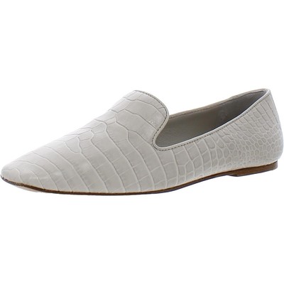 

Женские серые кожаные лоферы без шнуровки Vince Clark 6, средние (B,M) BHFO 5472, Cobblestone leather