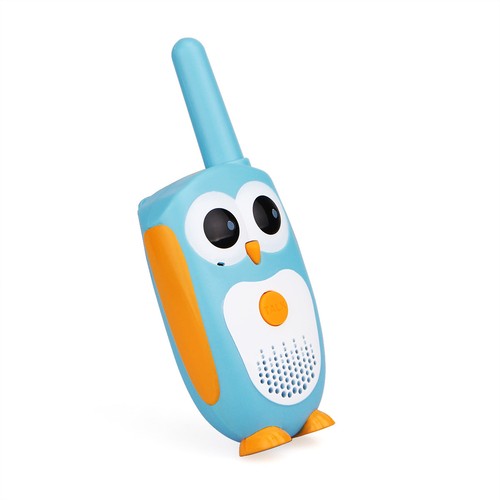 2pcs Retevis RT30 Kinder Walkie Talkie Funkgerät Eule Figur 0,5W Spielplatz Blau