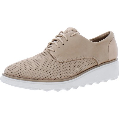 

Женские оксфорды Clarks Sharon Crystal бежевые 7,5 средний (B,M) BHFO 0512, Pink nubuck