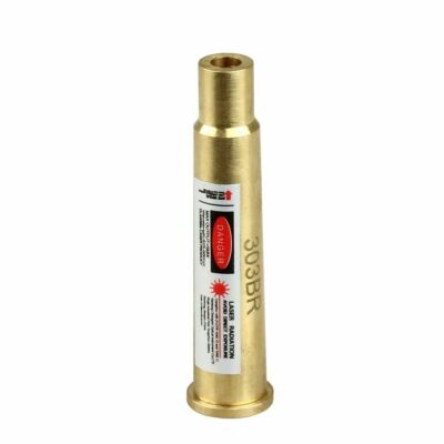 Red Laser boresight CAL 7MM/9MM/223/308/7.62/12GA/12GA/38 Cartridge bore sighter