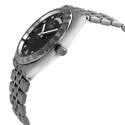 Pre-owned Tudor Royal Automatic Diamond Black Dial 41 Mm Watch M28600-0004