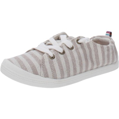 

Sugar Womens Genius Canvas Lifestyle Повседневные и модные кроссовки Обувь BHFO 6723, Natural metallic stripe, Genius