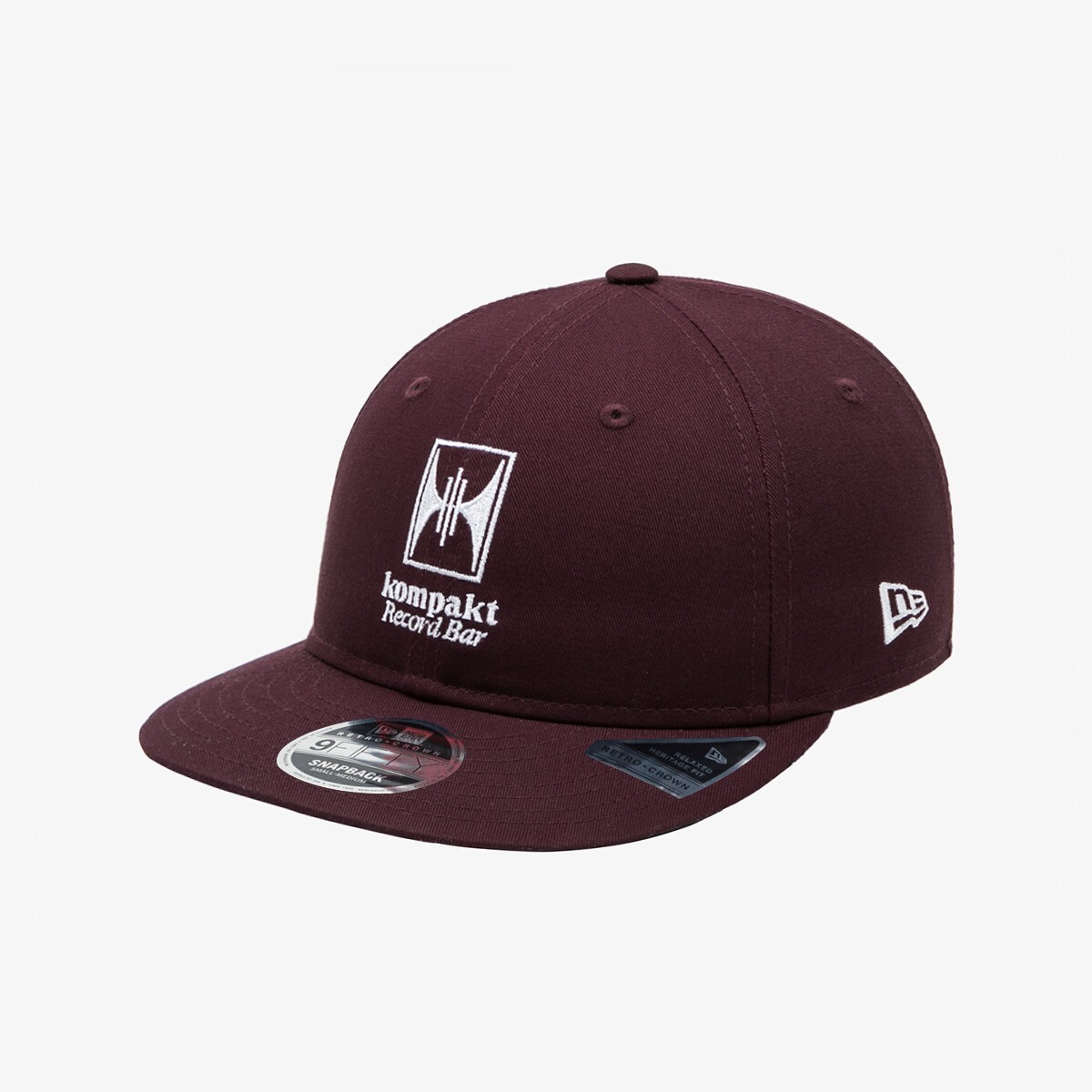 [New Era]★Compact record bar HI FI SEOUL half zip up New Era X Kompakt Record Bar Hi-Fi Seoul Retro Crown, Black