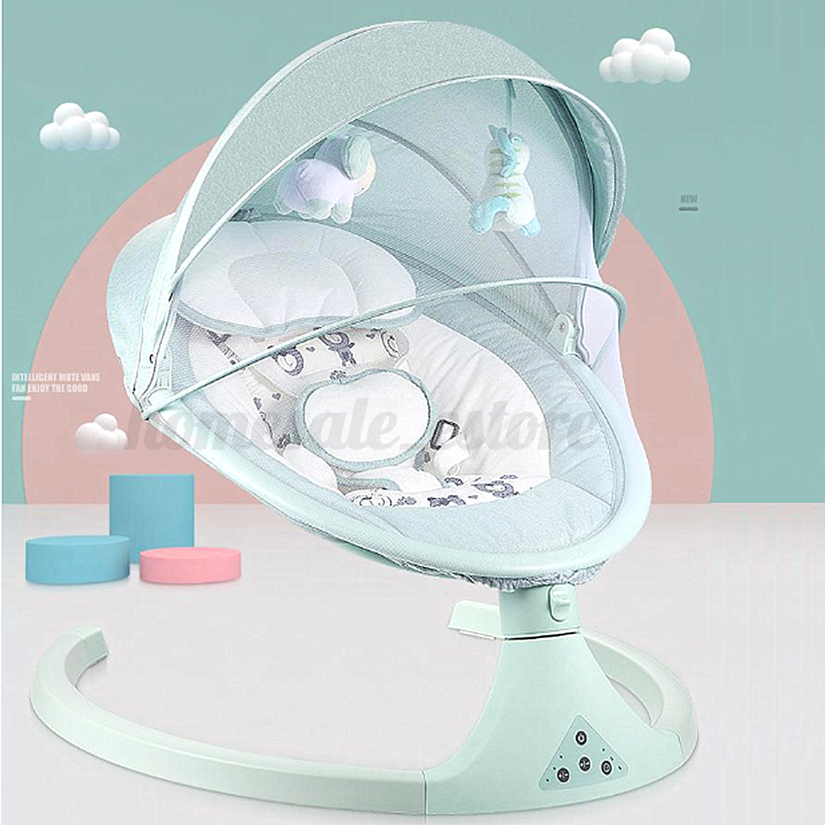 karmas product baby rocking chair bouncer balance soft mesh