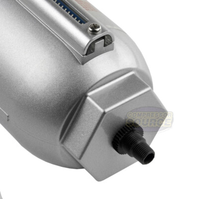 1" Inline Air Compressor In Line Water Moisture Filter Trap Separator Auto Drain