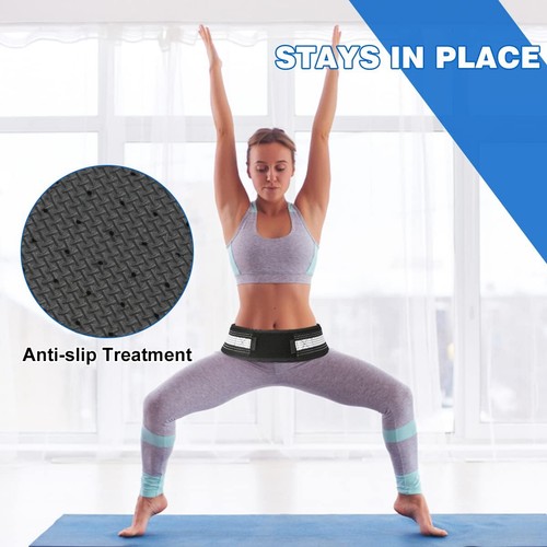 Sacroiliac SI Joint Hip Belt for Lower Back Support Brace Sciatica Pain Relief @